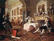 William Hogarth Marriage Spain oil painting artist